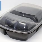 Large Two Compartment Meal Container