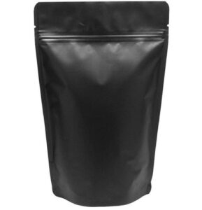 Black Zip Lock Stand Up Bag - UPack Egypt