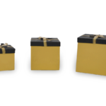Square Gift Box - Gold