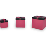 Square Gift Box - Pink