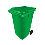 Trash Can With Wheels 120 Liters