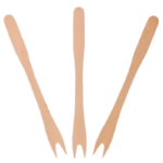 Wooden Fries Fork