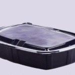 علبة مستطيلة أسود ٥٠٠ سم مكعب ≈ ١٦ اونز