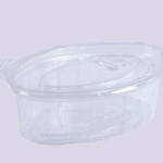 Sauce Hinged Oval 50 CC ≈1.5 OZ Transparent