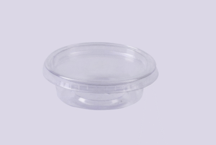 Sauce 1.5 OZ Round Transparent
